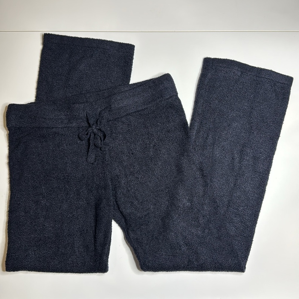 Barefoot Dreams Cozychic Lite Track Pant-Black - Picture 5 of 9
